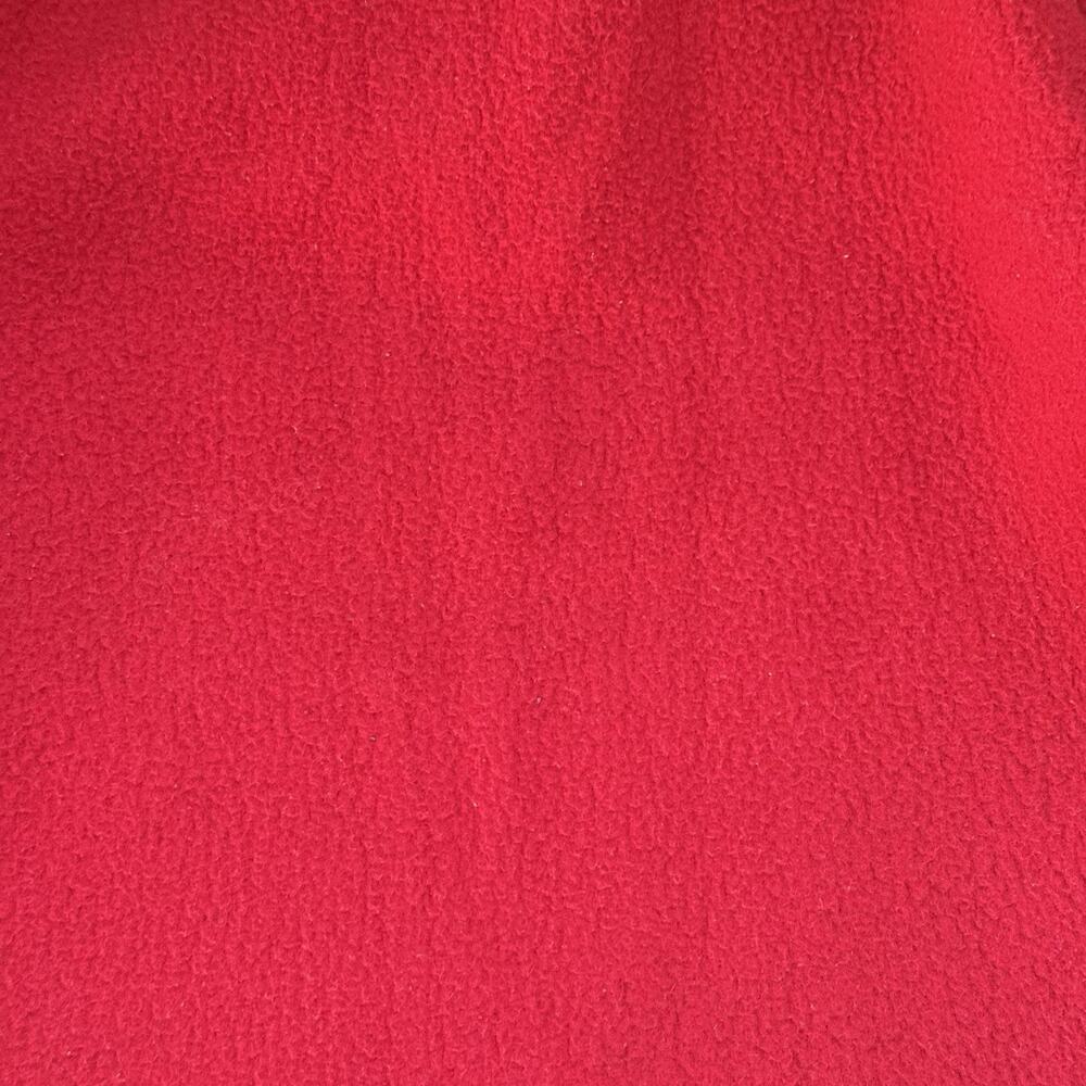 Vtg Majestic Wisconsin Badgers Jacket Red Youth XS 4T Fleece 1/4 Zip Pullover - Picture 5 of 5